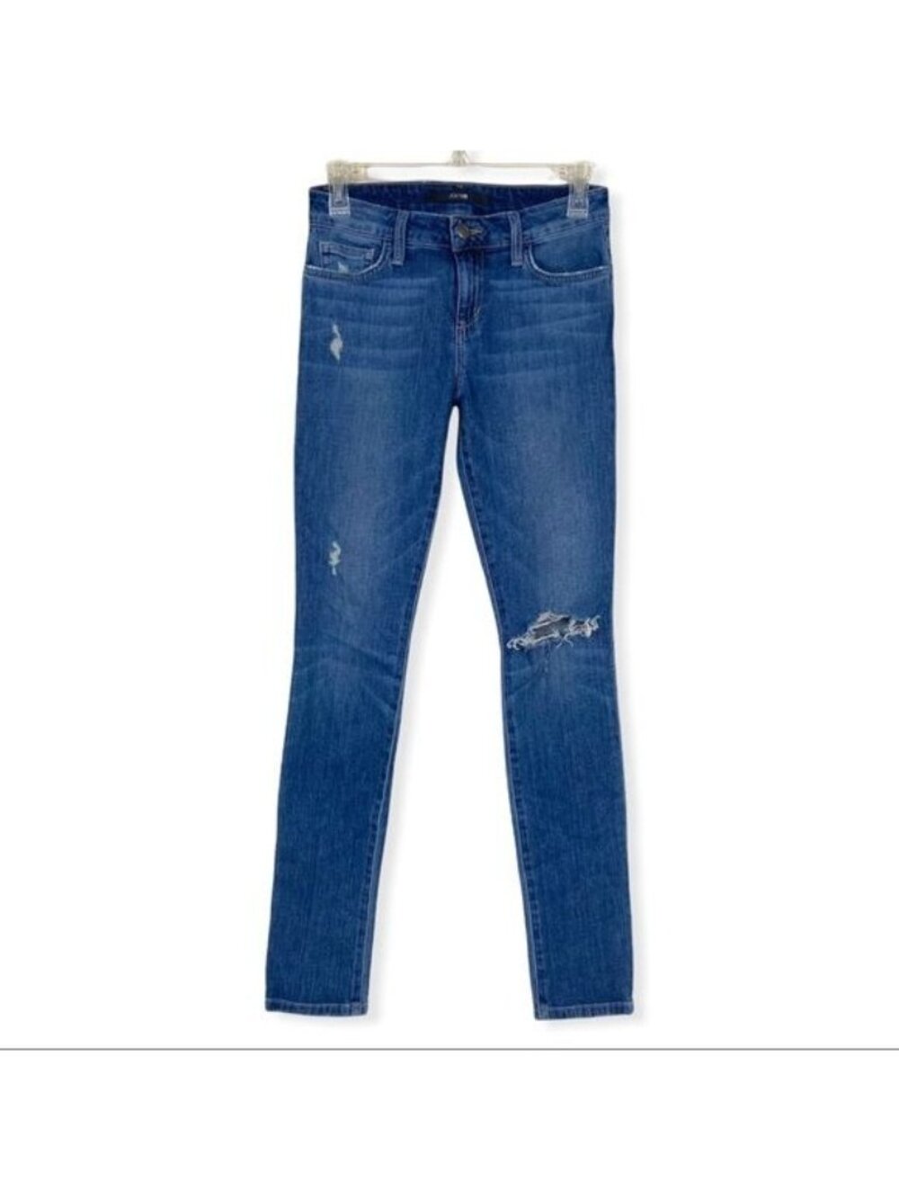 Joe’s Jeans Distressed Skinny Jeans Medium Wash 25